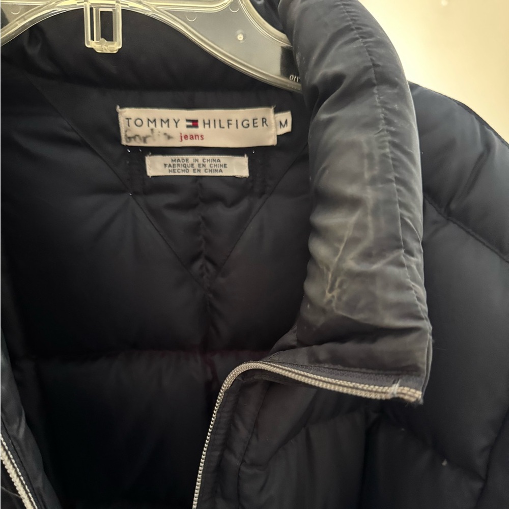 Tommy Hilfiger Navy Puffer Jacket